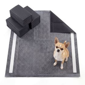 24" x 24" Charcoal Dog Pee Pads 6-Layer for Dogs